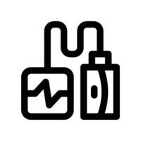 blood pressure icon. line icon for your website, mobile, presentation, and logo design. vector