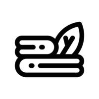 towel icon. line icon for your website, mobile, presentation, and logo design. vector