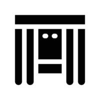 curtain icon. glyph icon for your website, mobile, presentation, and logo design. vector