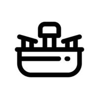 sink icon. line icon for your website, mobile, presentation, and logo design. vector