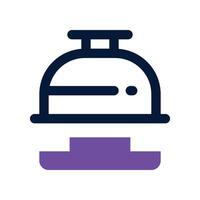 bell icon. dual tone icon for your website, mobile, presentation, and logo design. vector
