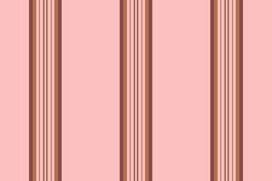 Infant fabric texture lines, africa seamless stripe . Trim pattern textile background vertical in light and orange colors. vector