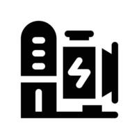 generator icon. glyph icon for your website, mobile, presentation, and logo design. vector