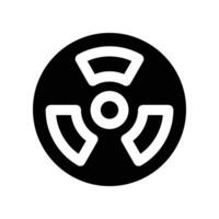 hazard icon. glyph icon for your website, mobile, presentation, and logo design. vector