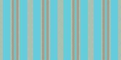 Individuality pattern lines, comfortable vertical texture textile. Stroke seamless fabric background stripe in orange and cyan colors. vector