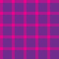 Plaid check pattern. Seamless fabric texture. Tartan textile print. vector