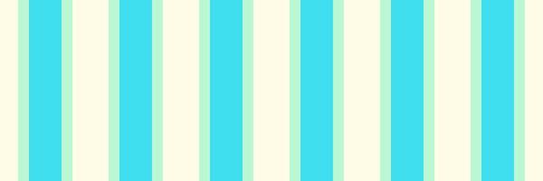 Hat seamless textile stripe, dining room texture lines . Ragged fabric pattern vertical background in light and cyan colors. vector