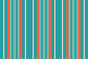 Finish stripe lines textile, complexity pattern fabric seamless. Romance texture vertical background in teal and light colors. vector
