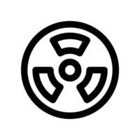 hazard icon. line icon for your website, mobile, presentation, and logo design. vector