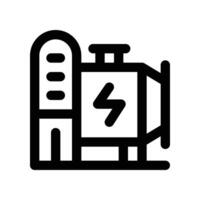 generator icon. line icon for your website, mobile, presentation, and logo design. vector