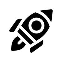 launch icon. glyph icon for your website, mobile, presentation, and logo design. vector