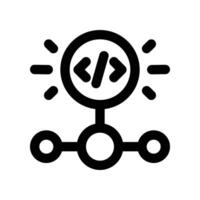 workflow icon. line icon for your website, mobile, presentation, and logo design. vector