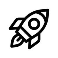 launch icon. line icon for your website, mobile, presentation, and logo design. vector
