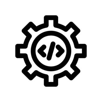 ajuste icono. línea icono para tu sitio web, móvil, presentación, y logo diseño. vector