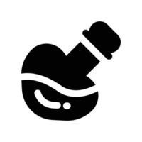 love potion icon. glyph icon for your website, mobile, presentation, and logo design. vector