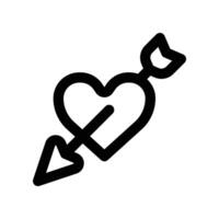 love icon. line icon for your website, mobile, presentation, and logo design. vector