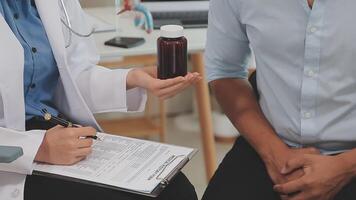 Urologists advise patients about prostate problems. Treatment of cancers of the urinary tract and male reproductive organs The concept of men's health problems video