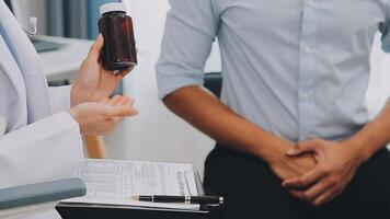 Urologists advise patients about prostate problems. Treatment of cancers of the urinary tract and male reproductive organs The concept of men's health problems video