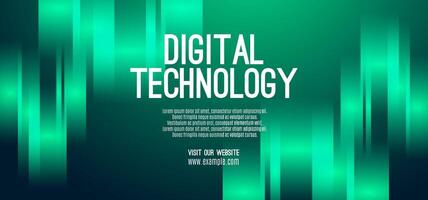Digital technology speed connect blue green background, cyber nano information, abstract communication, innovation future tech data, internet network connection, Ai big data, line dot illustration 3d vector