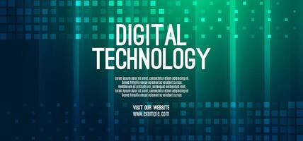 Digital technology speed connect blue green background, cyber nano information, abstract communication, innovation future tech data, internet network connection, Ai big data, line dot illustration 3d vector