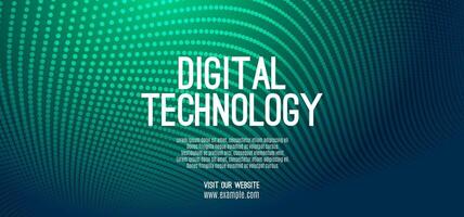 Digital technology speed connect blue green background, cyber nano information, abstract communication, innovation future tech data, internet network connection, Ai big data, line dot illustration 3d vector