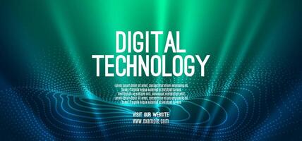 Digital technology speed connect blue green background, cyber nano information, abstract communication, innovation future tech data, internet global network connection, Ai big data, illustration 3d vector