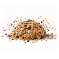 Granola energy bites chewy and nutrient dense breaking apart with bits of dried fruits and png