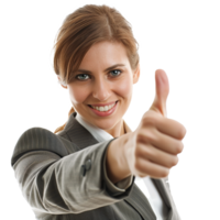 Businessman in microphone isolated on transparent background png