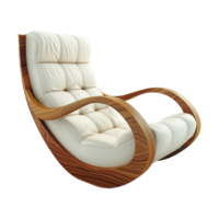 Modern Rocking chair isolated on transparent background png