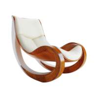 Rocking chair isolated on transparent background png