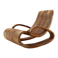 Rocking chair isolated on transparent background png