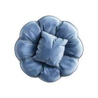 Top view bubble Sofa isolated on transparent background png