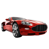 Modern luxury car isolated on transparent background png