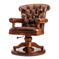 Captains chair isolated on transparent background png