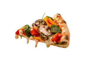 isolated pizza on transparent background png