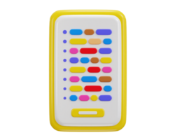 programming icon 3d rendering illustration png
