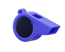 whistle icon 3d rendering illustration png
