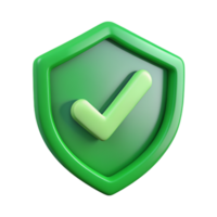 3D shield checkmark icon 3D shield checkmark symbol 3D shield checkmark photo png