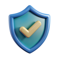 3D shield checkmark icon 3D shield checkmark symbol 3D shield checkmark photo png