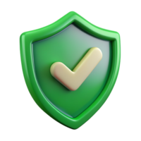 3D shield checkmark icon 3D shield checkmark symbol 3D shield checkmark photo png