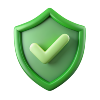 3D shield checkmark icon 3D shield checkmark symbol 3D shield checkmark photo png
