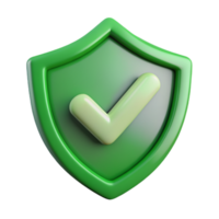 3D shield checkmark icon 3D shield checkmark symbol 3D shield checkmark photo png