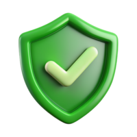 3D shield checkmark icon 3D shield checkmark symbol 3D shield checkmark photo png