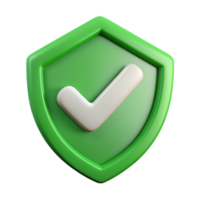 3D shield checkmark icon 3D shield checkmark symbol 3D shield checkmark photo png