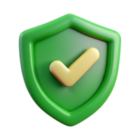 3D shield checkmark icon 3D shield checkmark symbol 3D shield checkmark photo png