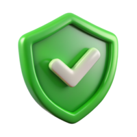 3D shield checkmark icon 3D shield checkmark symbol 3D shield checkmark photo png