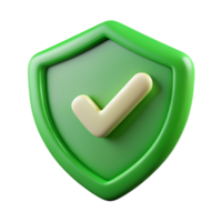 3D shield checkmark icon 3D shield checkmark symbol 3D shield checkmark photo png