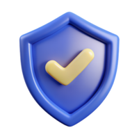 3D shield checkmark icon 3D shield checkmark symbol 3D shield checkmark photo png