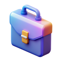 Office briefcase 3D Office briefcase icon 3D Office briefcase symbol 3D Office briefcase image 3D office bag png