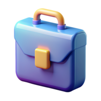 Office briefcase 3D Office briefcase icon 3D Office briefcase symbol 3D Office briefcase image 3D office bag png